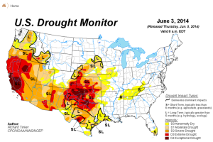 us drought monitor