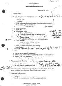 Rumsfeld Memo 1