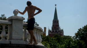 Muscovite Refreshing at Fountain