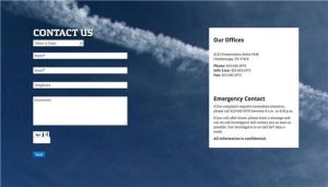 city website chemtrail form