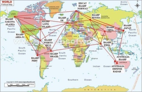 Haarp map