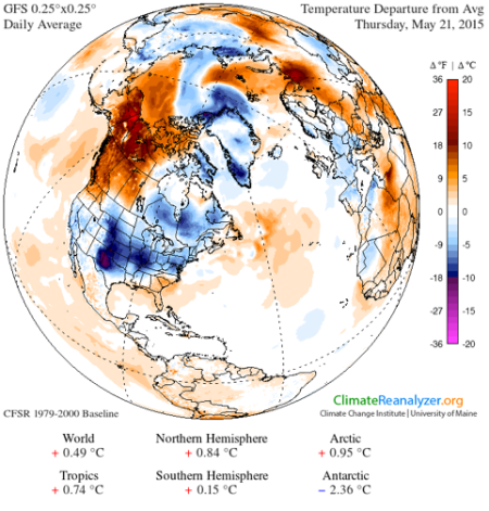 gfs map