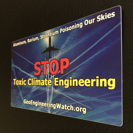 GeoengineeringWatch.org bumper sticker